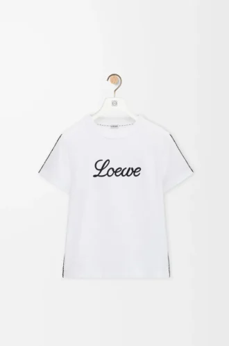 T-shirt dal taglio morbido in cotone Bianco