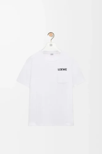 T-shirt dal taglio morbido in cotone bianco