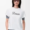 T-shirt dal taglio morbido in cotone Bianco T-shirt dal taglio morbido in cotone Bianco