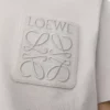 T-shirt dal taglio morbido in cotone grigio medio T-shirt dal taglio morbido in cotone grigio medio