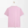 T-shirt dal taglio morbido in cotone lilla
