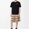 T-shirt dal taglio morbido in cotone Nero