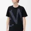T-shirt dal taglio morbido in cotone Nero