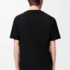 T-shirt dal taglio morbido in cotone Nero