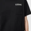 T-shirt dal taglio morbido in cotone Nero