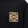 T-shirt dal taglio morbido in cotone Nero