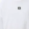 T-shirt oversize a maniche lunghe in cotone bianco T-shirt oversize a maniche lunghe in cotone bianco