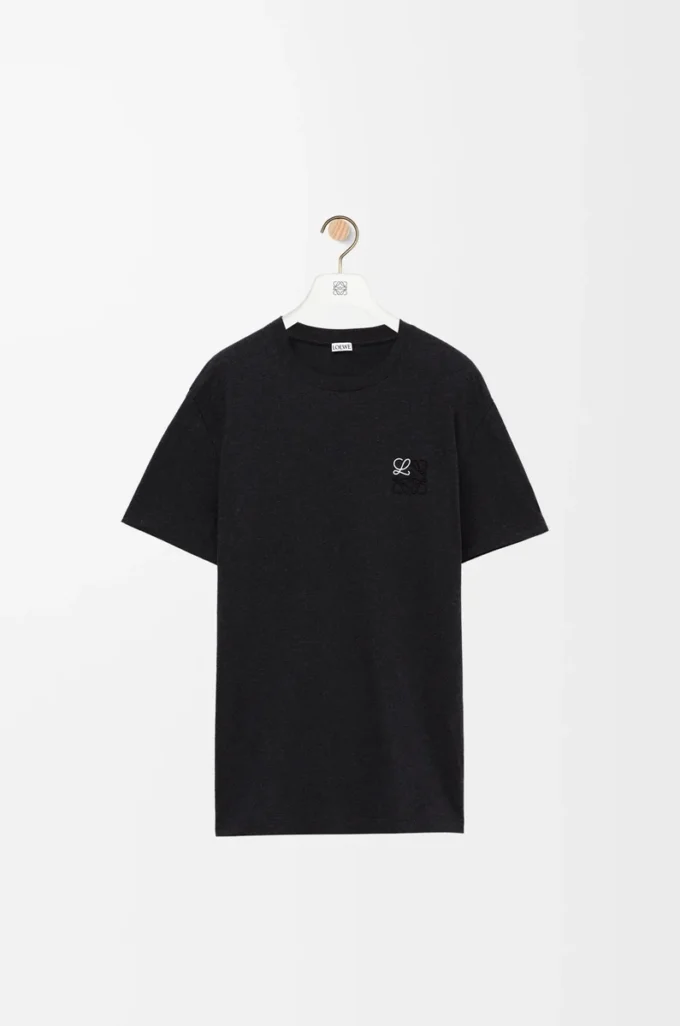 T-shirt regular fit in cotone antracite T-shirt regular fit in cotone antracite