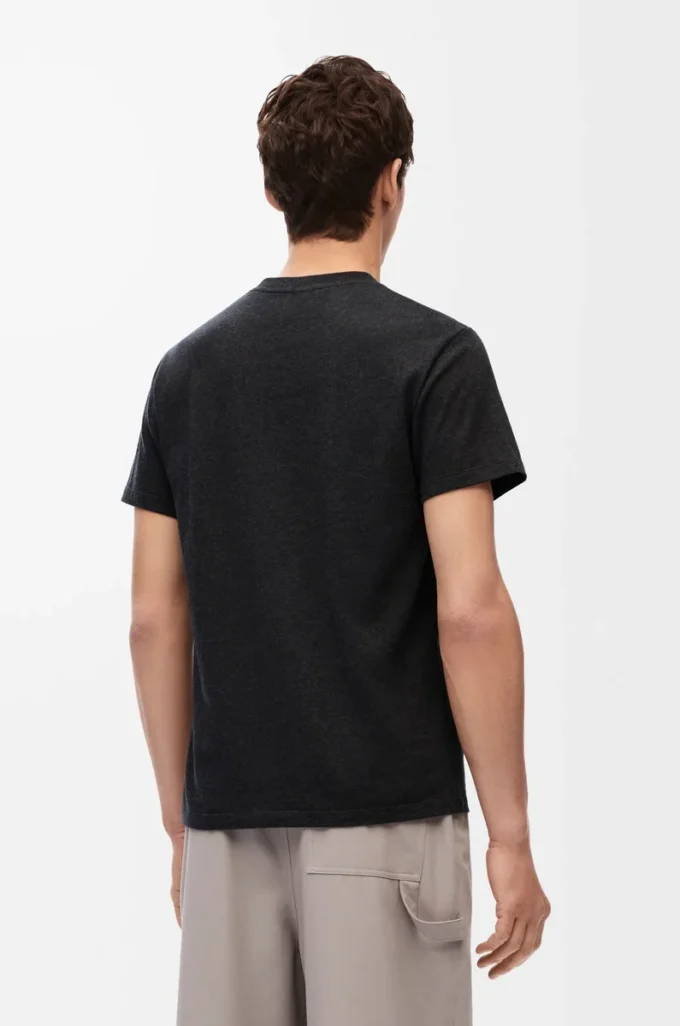 T-shirt regular fit in cotone antracite T-shirt regular fit in cotone antracite