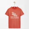 T-shirt regular fit in cotone Arancione T-shirt regular fit in cotone Arancione