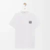 T-shirt regular fit in cotone bianco T-shirt regular fit in cotone bianco