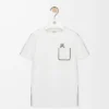 T-shirt regular fit in cotone Bianco T-shirt regular fit in cotone Bianco