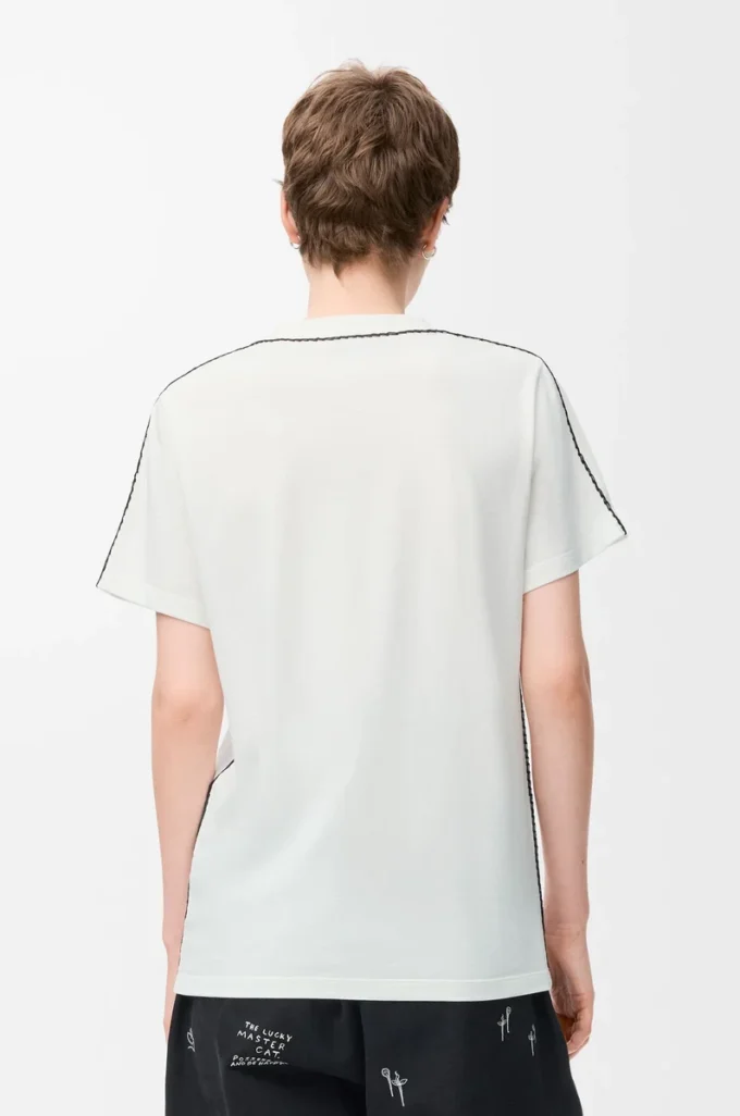 T-shirt regular fit in cotone Bianco T-shirt regular fit in cotone Bianco