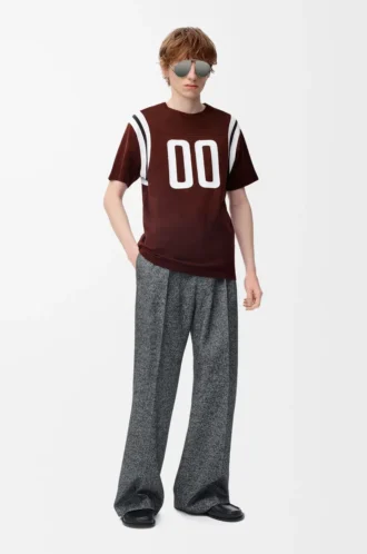 T-shirt regular fit in cotone e viscosa Borgo T-shirt regular fit in cotone e viscosa Borgo