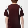 T-shirt regular fit in cotone e viscosa Borgo