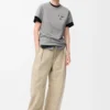 T-shirt regular fit in cotone Grigio melange