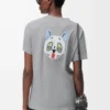 T-shirt regular fit in cotone Grigio melange T-shirt regular fit in cotone Grigio melange