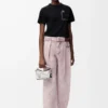 T-shirt regular fit in cotone Nero