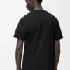 T-shirt regular fit in cotone nero
