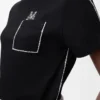 T-shirt regular fit in cotone Nero