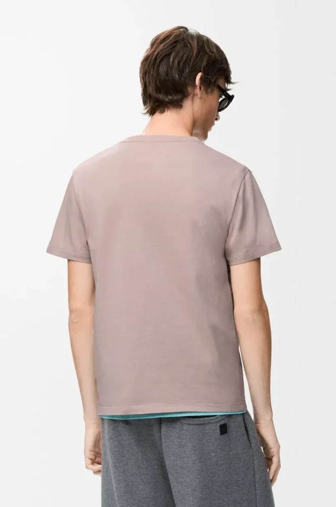 T-shirt regular fit in cotone Rosa chiaro T-shirt regular fit in cotone Rosa chiaro