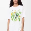 T-shirt sportiva in jersey tecnico Bianco T-shirt sportiva in jersey tecnico Bianco