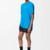 T-shirt sportiva in jersey tecnico Blu T-shirt sportiva in jersey tecnico Blu