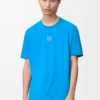 T-shirt sportiva in jersey tecnico Blu T-shirt sportiva in jersey tecnico Blu