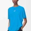 T-shirt sportiva in jersey tecnico Blu T-shirt sportiva in jersey tecnico Blu