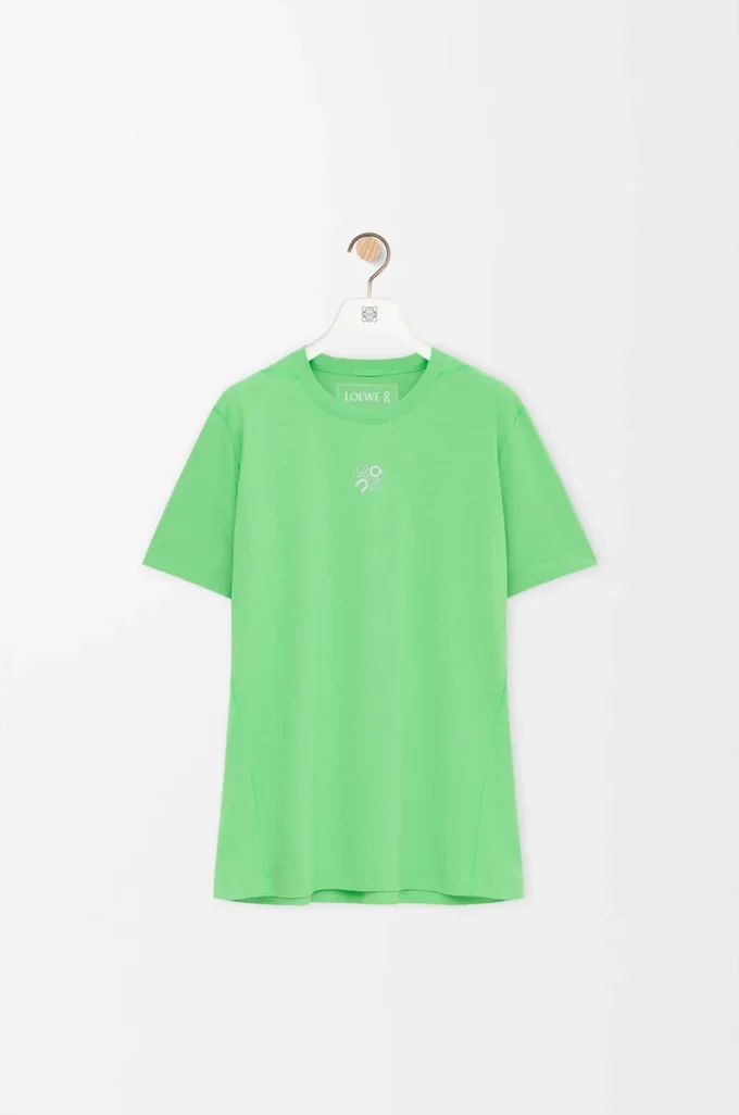 T-shirt sportiva in jersey tecnico Verde