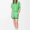 T-shirt sportiva in jersey tecnico Verde
