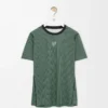 T-shirt sportiva in jersey tecnico Verde/Nero T-shirt sportiva in jersey tecnico Verde/Nero