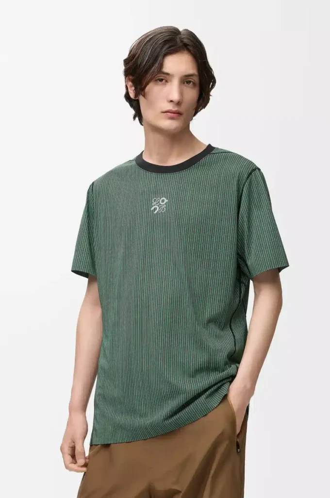 T-shirt sportiva in jersey tecnico Verde/Nero T-shirt sportiva in jersey tecnico Verde/Nero