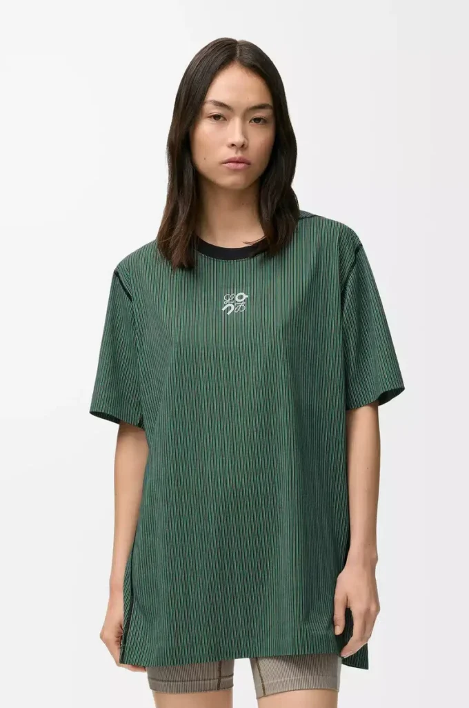 T-shirt sportiva in jersey tecnico Verde/Nero T-shirt sportiva in jersey tecnico Verde/Nero