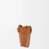 Tasca Elephant in pelle di vitello classica Tan