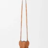Tasca Elephant in pelle di vitello classica Tan