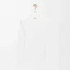 Top a maniche lunghe in modal Bianco Top a maniche lunghe in modal Bianco
