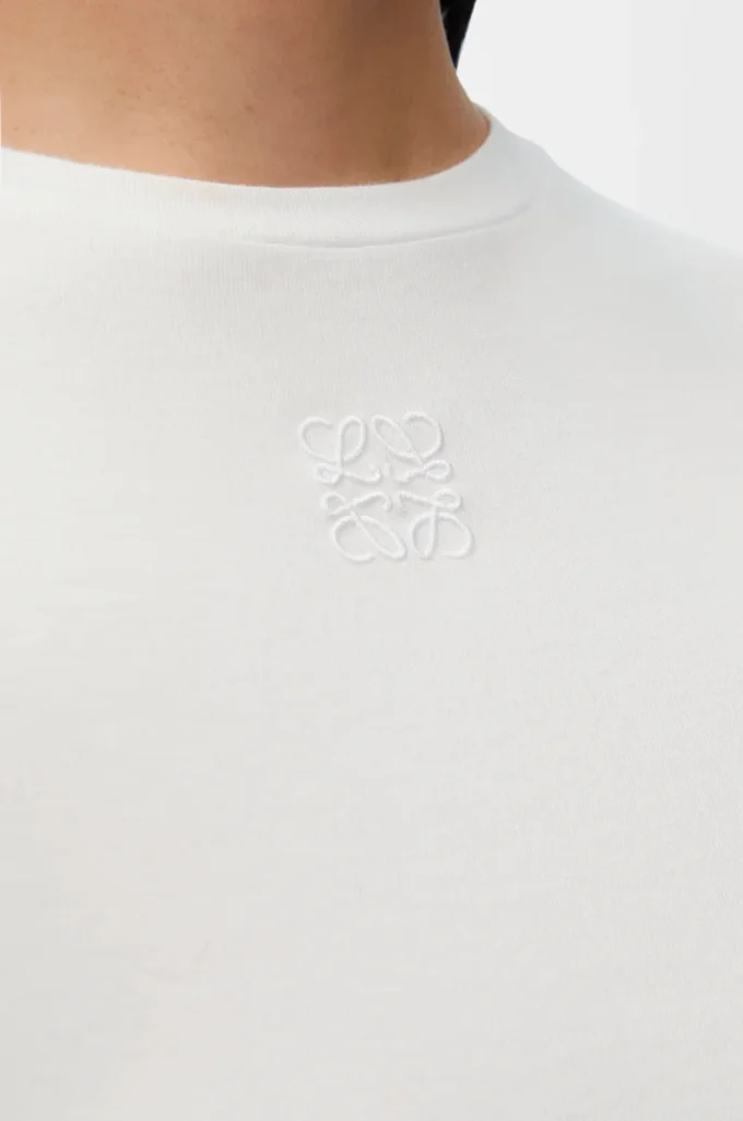 Top a maniche lunghe in modal Bianco Top a maniche lunghe in modal Bianco
