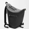 Zaino convertibile in classica pelle di vitello Nero Zaino convertibile in classica pelle di vitello Nero